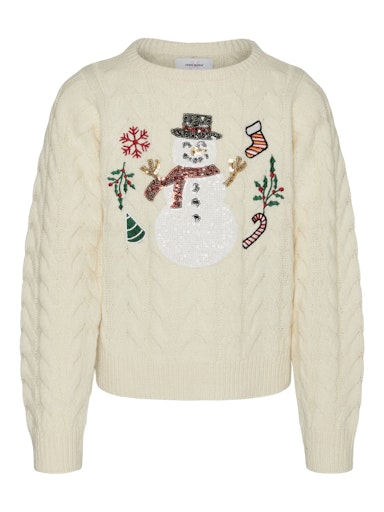 VERO MODA GIRL JULEGENSER VMSNOWMAN CABLE