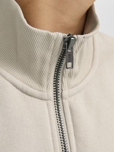 JACK & JONES JUNIOR SWEAT HALF ZIP JJEBRADLEY