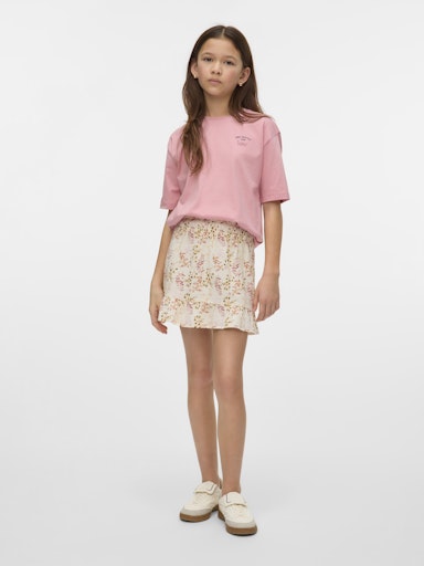 VERO MODA GIRL T-SKJORTE VMOLLY BREAKFAST SS