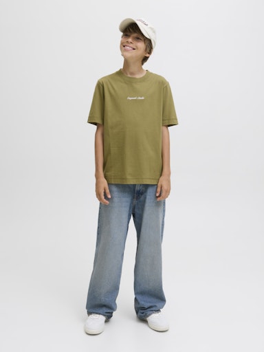 JACK & JONES JUNIOR T-SKJORTE JORNORREBRO