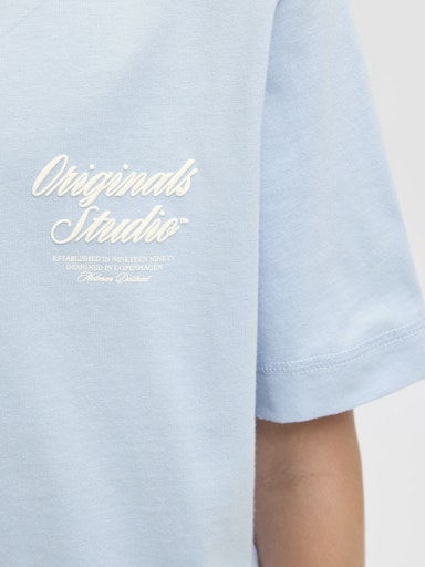 JACK & JONES JUNIOR T-SKJORTE JORNORREBRO TYPO