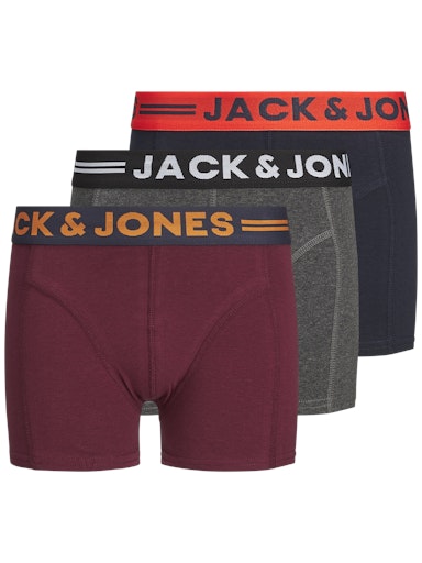 JACK&JONES JUNIOR JACLICHFIELD TRUNKS 3 PACK