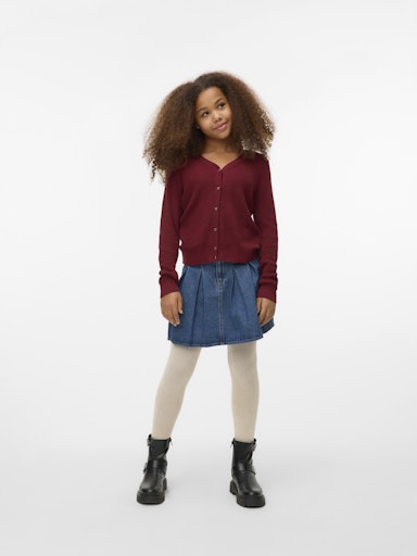 VERO MODA GIRL CARDIGAN VMNEWLEX V-NECK