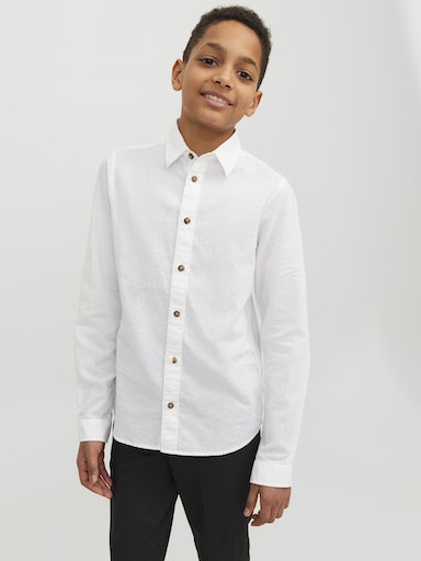 JACK&JONES JUNIOR JCOWATER SUMMER SHIRT L/S JNR