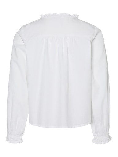 VERO MODA GIRL VMJOA L/S SHIRT WVN GIRL