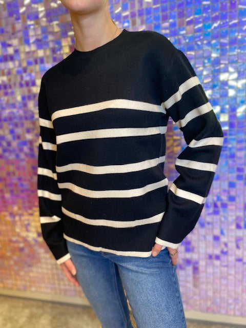 VERO MODA GIRL STRIKKEGENSER VMSABA LS O-NECK