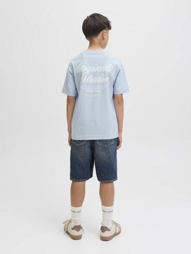 JACK & JONES JUNIOR T-SKJORTE JORNORREBRO TYPO