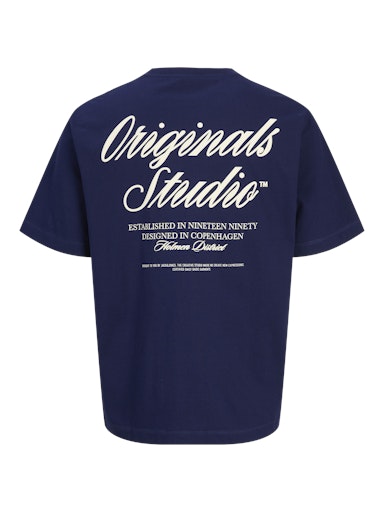 JACK & JONES JUNIOR T-SKJORTE JORNORREBRO TYPO