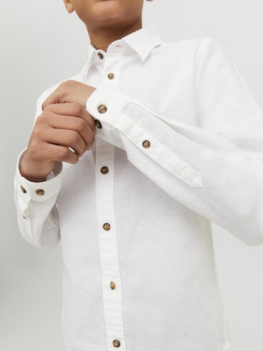 JACK&JONES JUNIOR JCOWATER SUMMER SHIRT L/S JNR