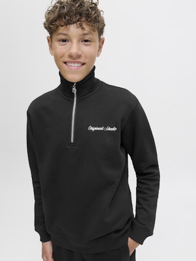 JACK &JONES JUNIOR HALFZIP GENSER JORNORREBRO