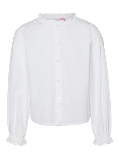 VERO MODA GIRL VMJOA L/S SHIRT WVN GIRL