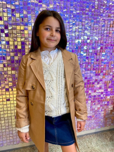 VERO MODA GIRL TRENCHCOAT VMCELESTE 3/4