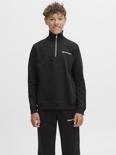 JACK &JONES JUNIOR HALFZIP GENSER JORNORREBRO