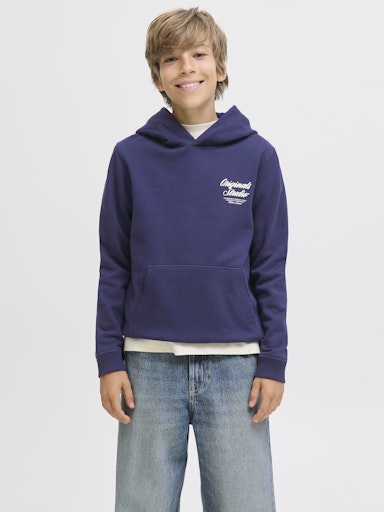 JACK & JONES JUNIOR HETTEGENSER JORNORREBRO TYPO BACK