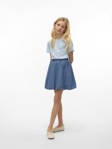 VERO MODA GIRL DONGERISKJØRT VMMASIE DNM