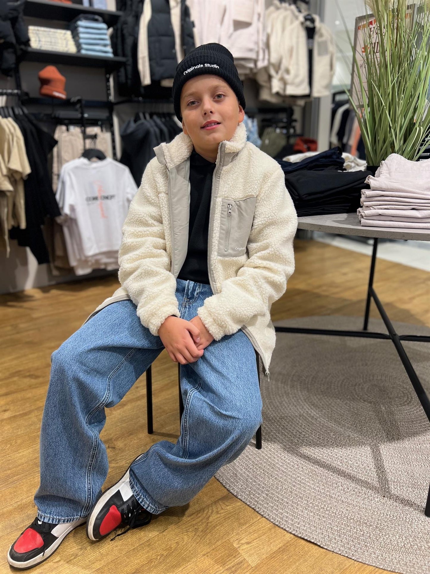 JACK&JONES JUNIOR BAGGY JEANS JJIALEX