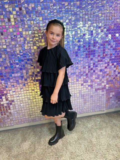 VERO MODA GIRL FESTKJOLE KORT VMPLINSY