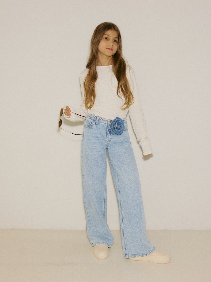 VERO MODA GIRL LS TOP VMIDA
