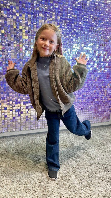 VERO MODA GIRL TEDDYJAKKE VMLUCILE