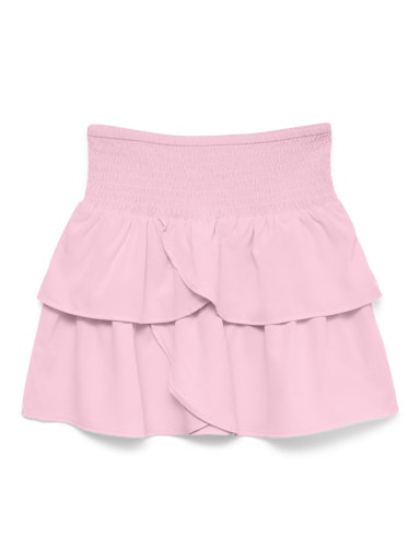 VERO MODA GIRL VMEMMA KORT SKJØRT SMOCK LAYER