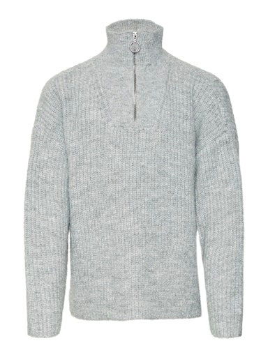 VERO MODA STRIKK VMPERNILLA HIGHNECK ZIPPER