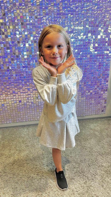 VERO MODA GIRL KORT SKJØRT SWEAT VMHALI