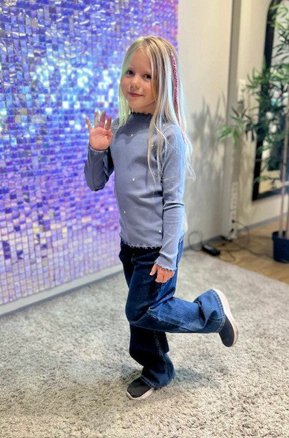 VERO MODA GIRL TYNN GENSER VMLAVENDER KELLY