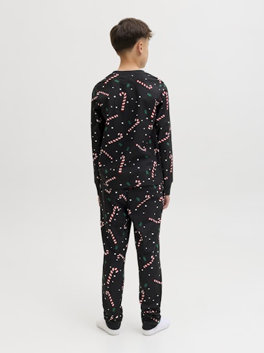 JACK & JONES JUNIOR LOUNGEWEAR SETT JACTRISTAN PRINTED