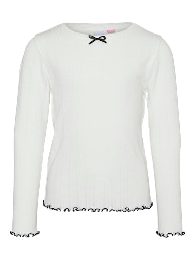 VERO MODA GIRL  TOPP LS CONTRAST VMJULIETTA