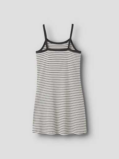 LMTD KJOLE M/STROPPER NLFHINAJA STRIPE KORT