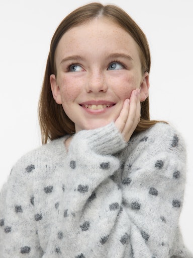 VERO MODA GIRL STRIKKEGENSER VMDOTTY