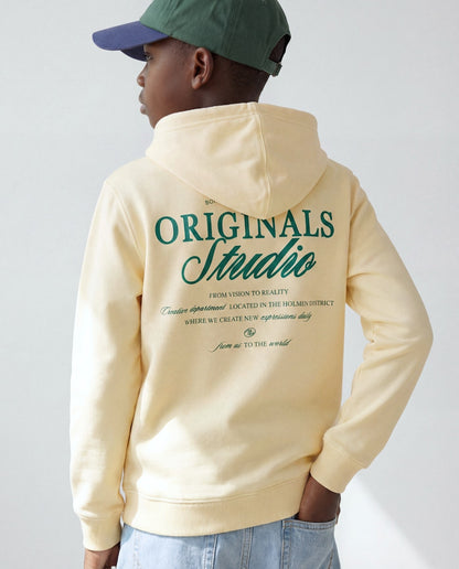 JACK & JONES JUNIOR HETTEGENSER JORNORREBRO TYPO BACK