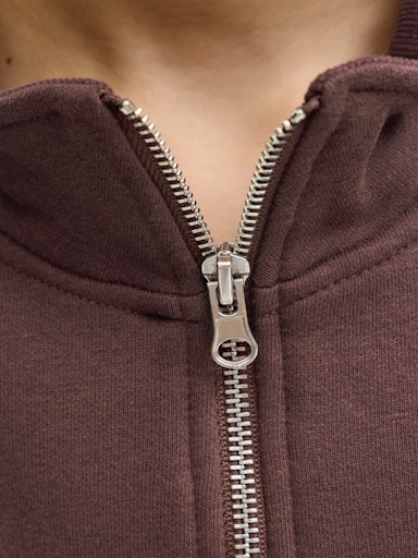 JACK & JONES JUNIOR HALFZIP SWEAT JORBLEECKER