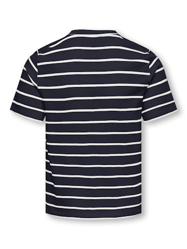 KIDS ONLY T-SHIRT KOGHELLE LIFE S/S STRIPE REG