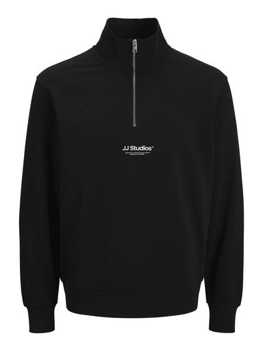 JACK & JONES JUNIOR SWEAT JJESOHO SWEAT QUARTER ZIP