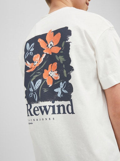 JACK&JONES JUNIOR JORFLOWS TEE