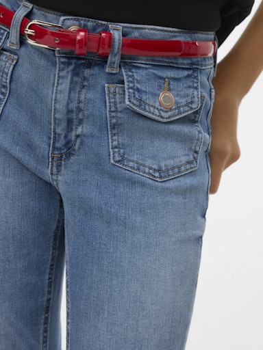 VERO MODA GIRL FLARED JEANS VMFLASH FRONT POCKET