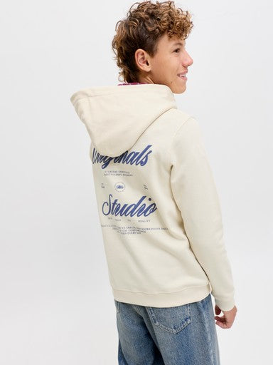 JACK & JONES JUNIOR HETTEGENSER JORNORREBRO TYPO BACK