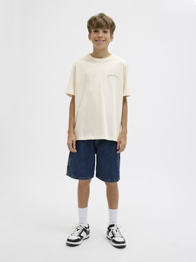 JACK &  JONES JUNIOR T-SKJORTE JORHYDRA CUTOUT