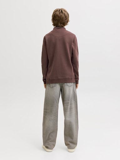 JACK & JONES JUNIOR HALFZIP SWEAT JORBLEECKER