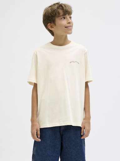 JACK &  JONES JUNIOR T-SKJORTE JORHYDRA CUTOUT