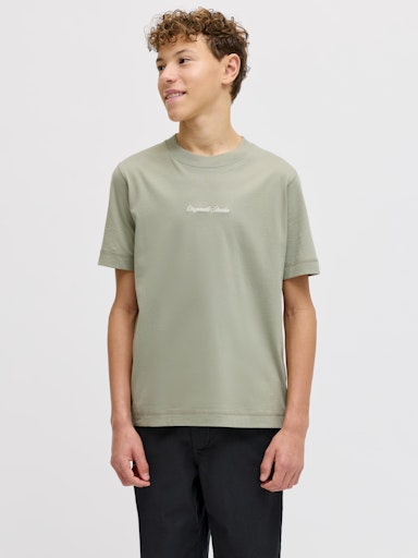 JACK & JONES JUNIOR T-SKJORTE JORNORREBRO EMB TEE