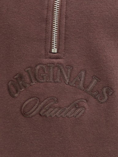 JACK & JONES JUNIOR HALFZIP SWEAT JORBLEECKER