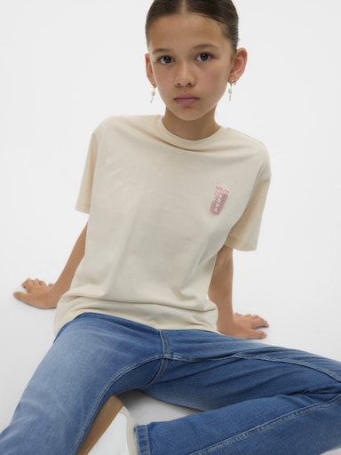 VERO MODA GIRL T-SKJORTE VMCLARA FRANCIS