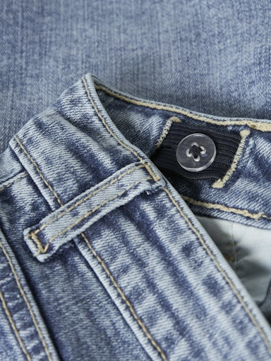 LMTD SHORTS DENIM NLFBLI LW FLAP