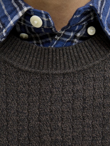 JACK & JONES JUNIOR STRIKKEGENSER CREW NECK JPRBLUBARKLEY