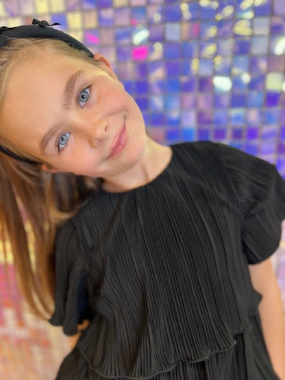 VERO MODA GIRL FESTKJOLE KORT VMPLINSY