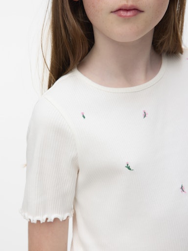 VERO MODA GIRL TOPP SS VMHELLE BLOOM FRANCIS