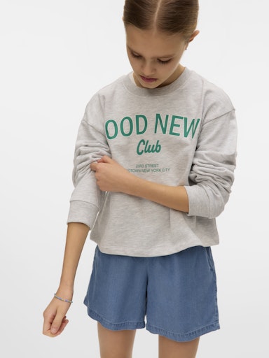 VERO MODA GIRL CROPPED SWEAT VMMILLIE