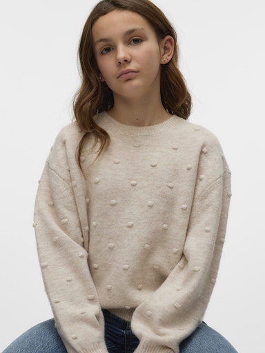 VERO MODA GIRL STRIKKEGENSER VMFRANCESCA